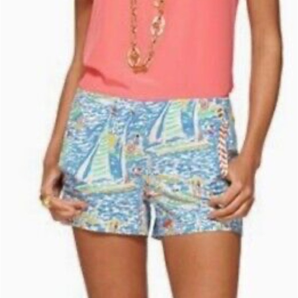 Lilly Pulitzer Liza Get Nauti Nautical Shorts